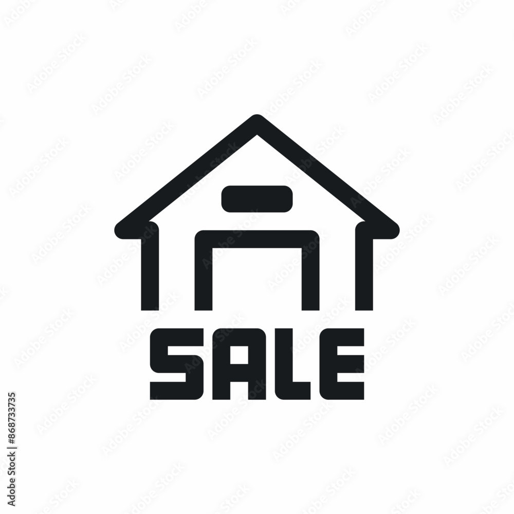 house estate property sale icon house estate property sale icon