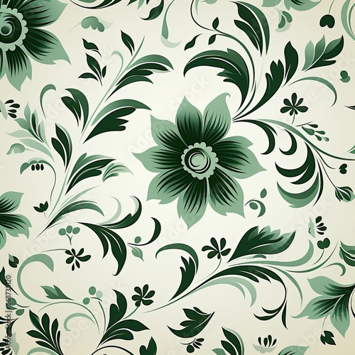 Pattern seamless floral vector design