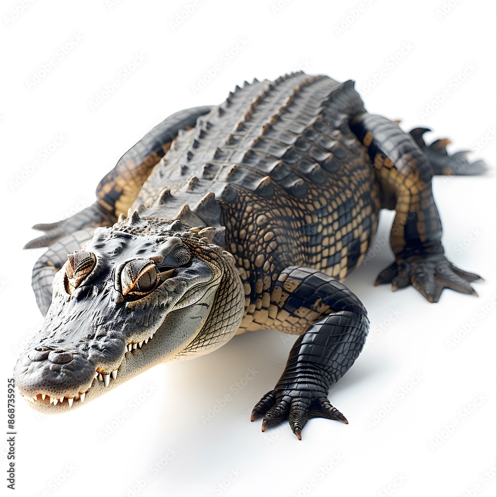 Fototapeta premium A close up of a crocodile