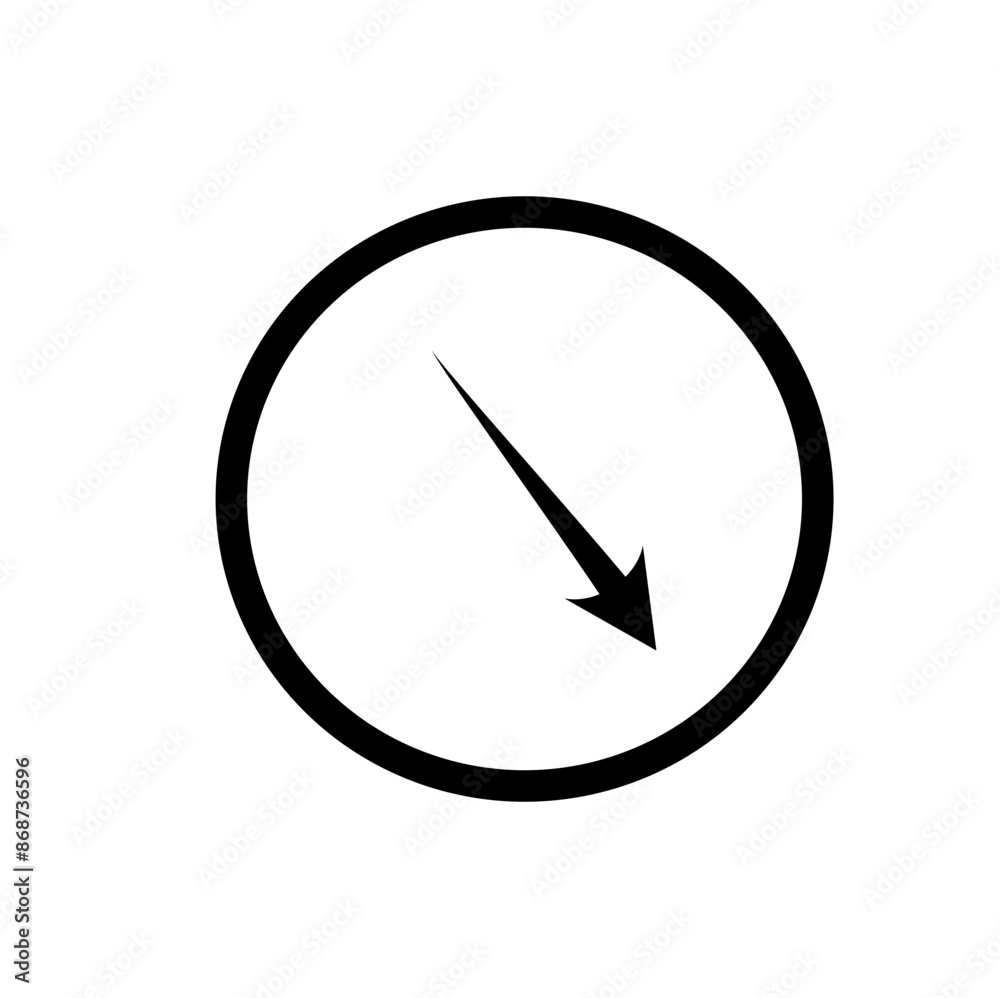 Isolated vector hand drawn arrow Isolated vector hand drawn arrow