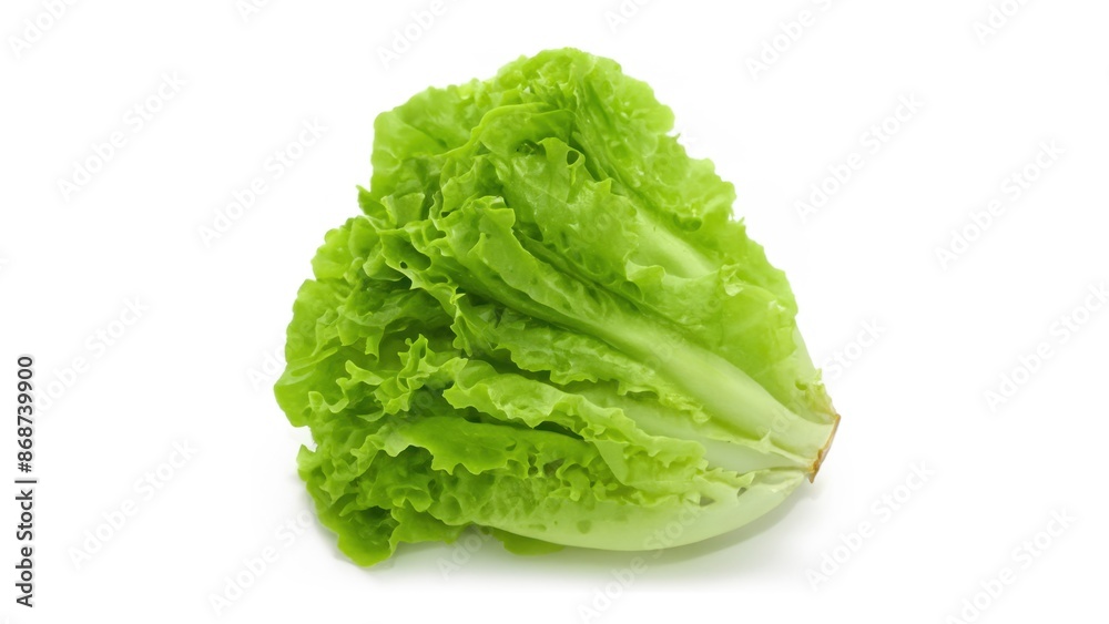 Lettuce on white background Lettuce on white background
