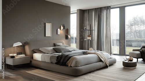 interior of a bedroom