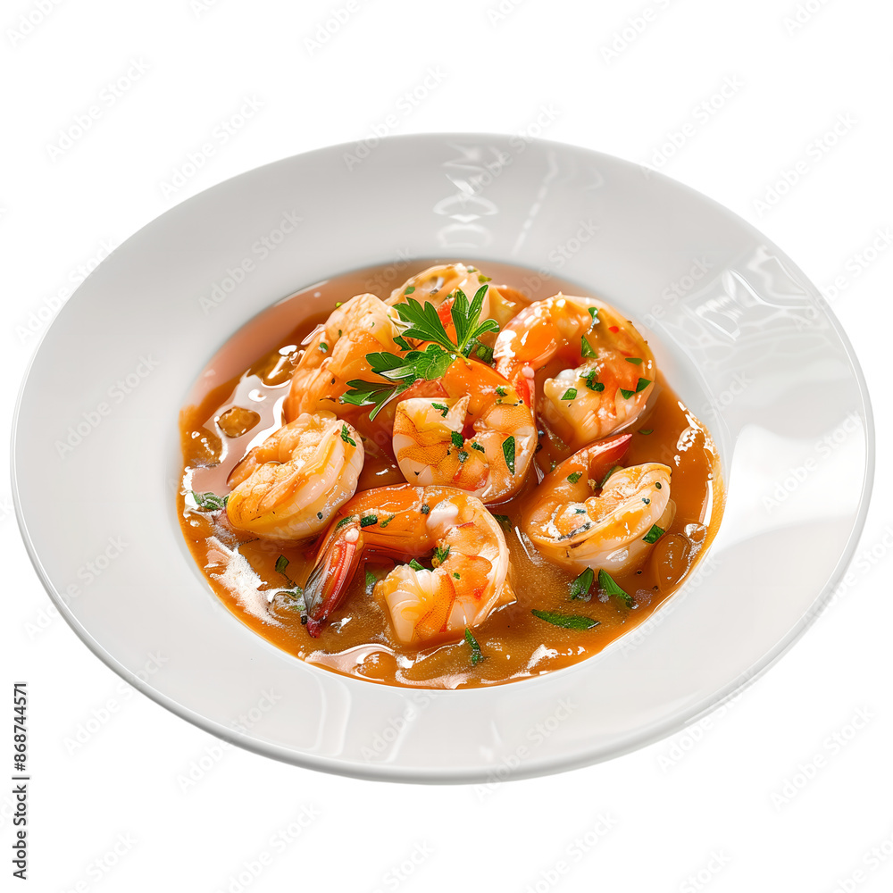 Shrimp in Rich Tomato Sauce with Fresh Herbs
Shrimp in Rich Tomato Sauce with Fresh Herbs