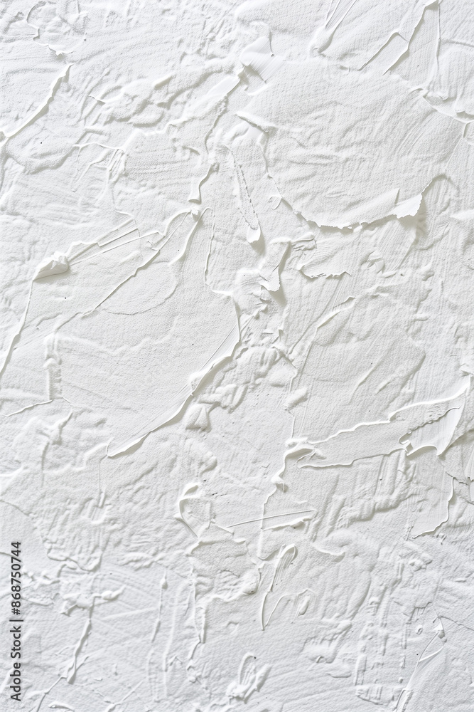 Blank white wall with an uneven textured plaster surface showing trowel marks Blank white wall with an uneven textured plaster surface showing trowel marks