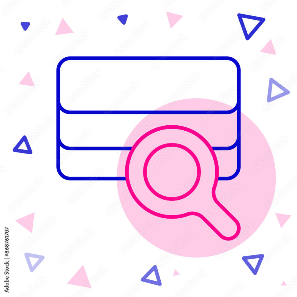 Line Agricultural soil test and results icon isolated on white background. Digital soil analysis. Colorful outline concept. Vector Line Agricultural soil test and results icon isolated on white background. Digital soil analysis. Colorful outline concept. Vector