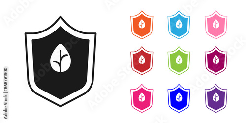 Black Vegan food diet icon isolated Black background. Organic, bio, eco symbol. Vegan, no meat, lactose free, healthy, fresh and nonviolent food. Set icons colorful. Vector