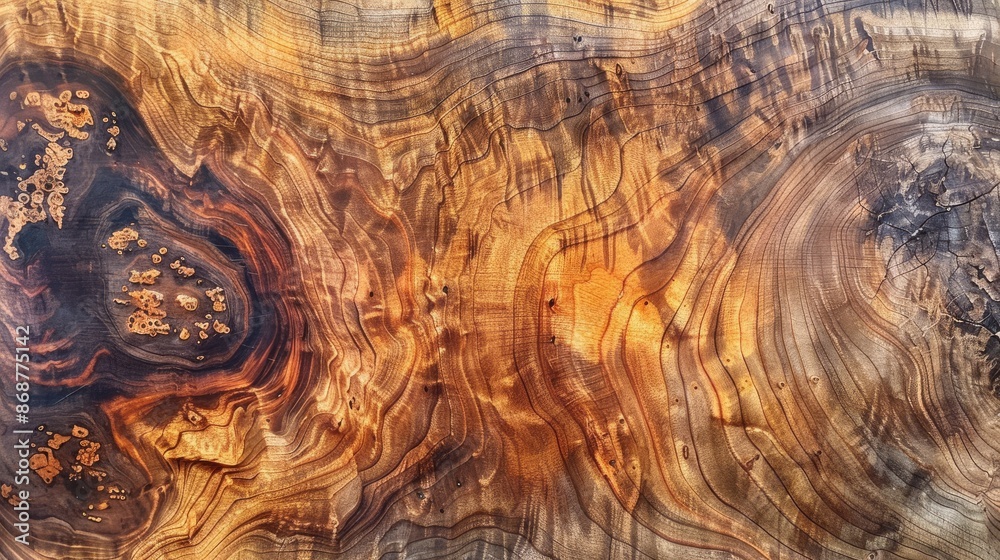 Intricate Wooden Grain Patterns Intricate Wooden Grain Patterns
