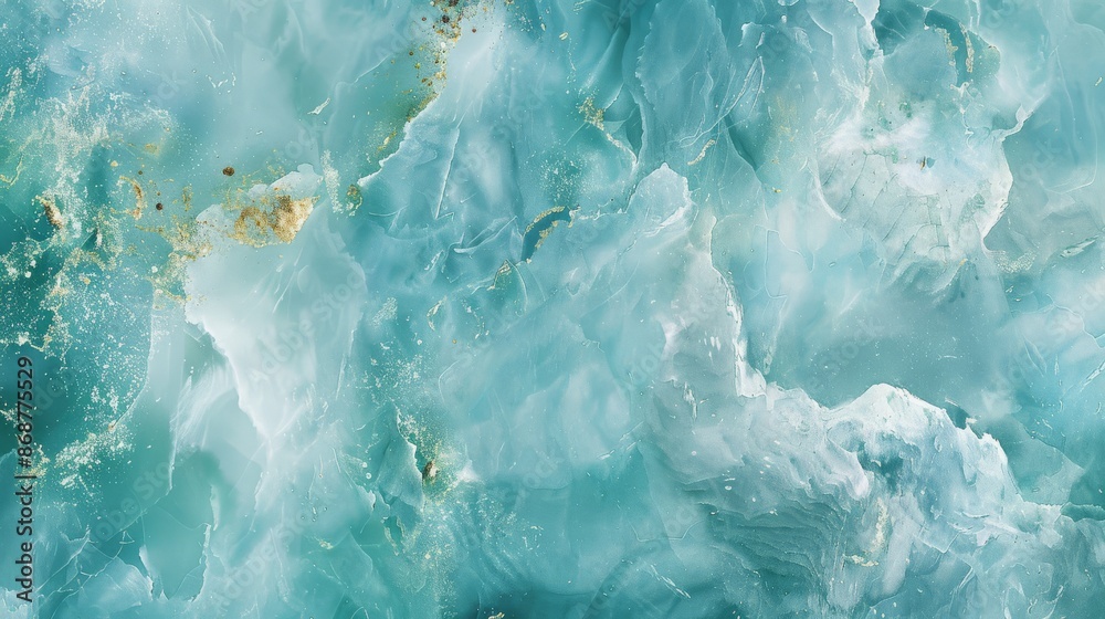 Obraz premium Abstract Blue and Gold Marble Texture