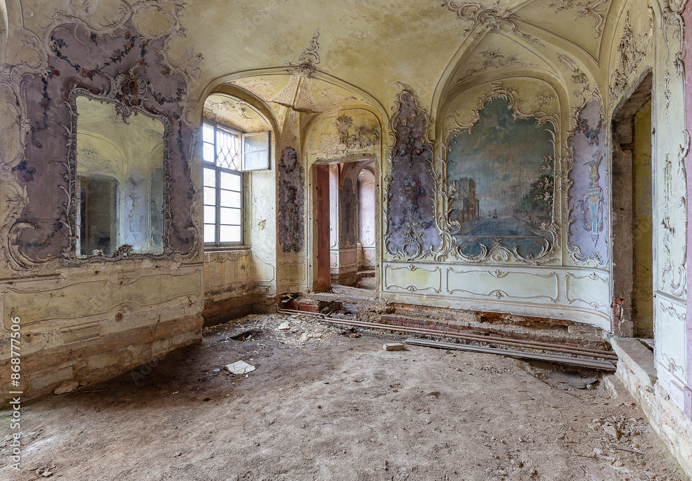 Fototapeta premium schneewitchen Schloß