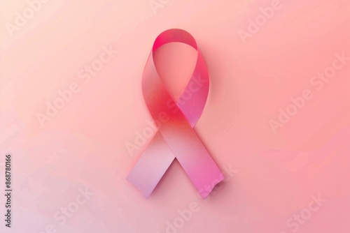 Pink Ribbon Background photo