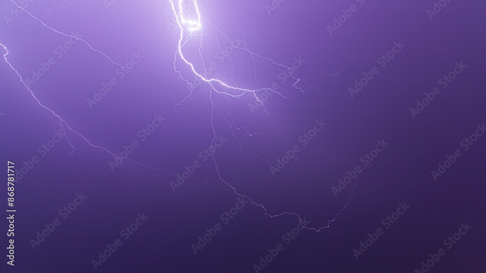 Fototapeta premium lightning bolt and lightning