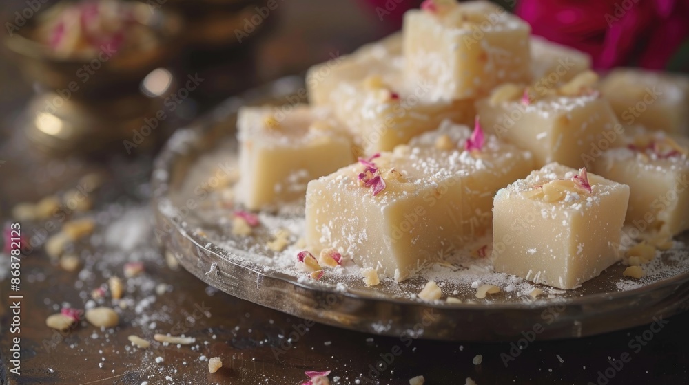 Sugar Cubes on Table Sugar Cubes on Table