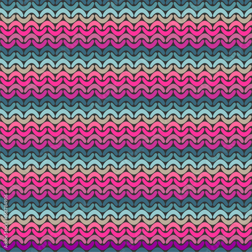 Knitted background pattern wallpaper knitting decorative print handmade textile knitting handiwork 