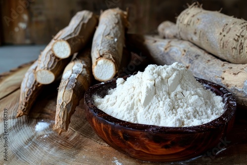 Manihot esculenta organic raw cassava starch