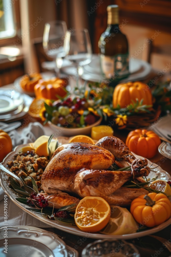 Turkey on a Platter Turkey on a Platter
