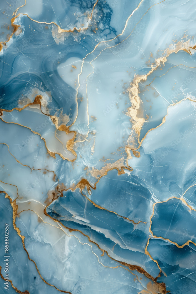 Abstract background in blue and turquoise colors with gold glitter Abstract background in blue and turquoise colors with gold glitter