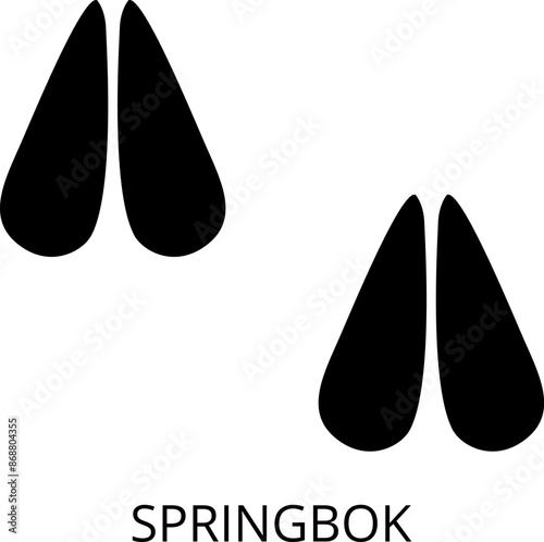 Animals footprints. Realistic Prints wildlife foot icon, bird paw, pets footstep silhouette, print hoofed feet. Cat, dog, wolf, chicken, horse and other vector illustrations.