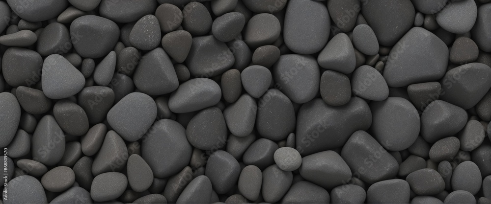 Abstract graphic design of rough black rocks on transparent background illustration in a 3D render with a landscaping theme Abstract graphic design of rough black rocks on transparent background illustration in a 3D render with a landscaping theme