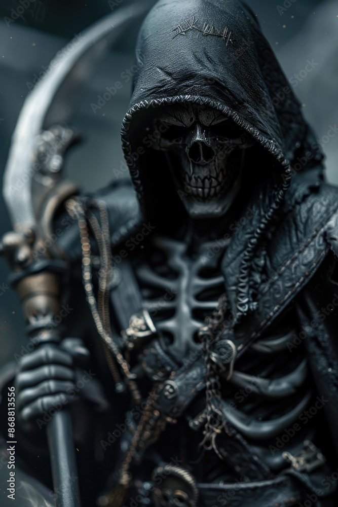 Skeleton with Scythe Skeleton with Scythe