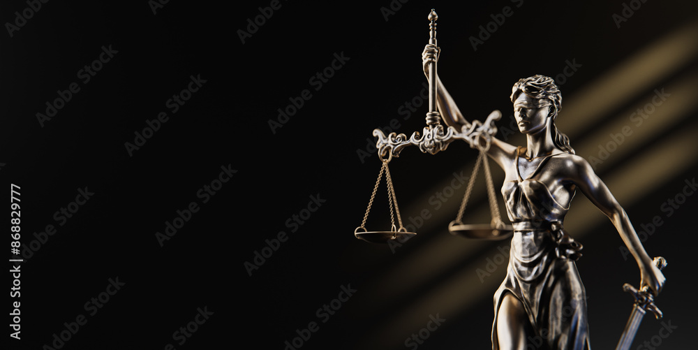 Legal Concept: Themis is Goddess of Justice and law Legal Concept: Themis is Goddess of Justice and law