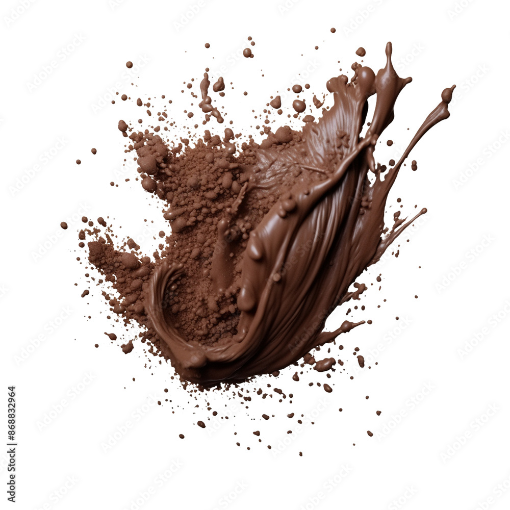 Splash of mud on png transparent background Splash of mud on png transparent background