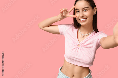 Beautiful young happy woman...