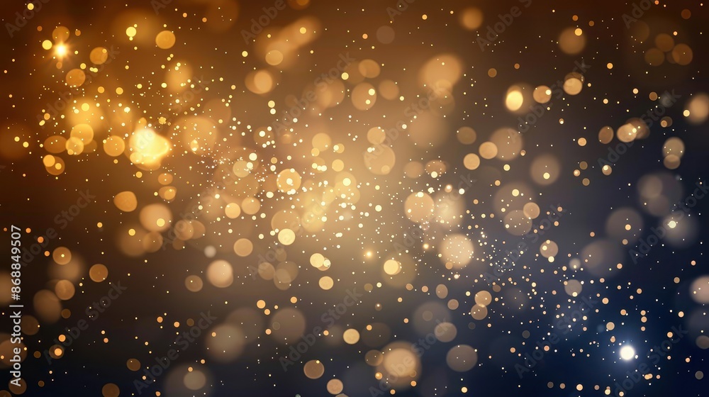 A mesmerizing backdrop of golden and blue bokeh lights, creating a festive and dreamy atmosphere with shimmering spots of light in various sizes and colors. A mesmerizing backdrop of golden and blue bokeh lights, creating a festive and dreamy atmosphere with shimmering spots of light in various sizes and colors.