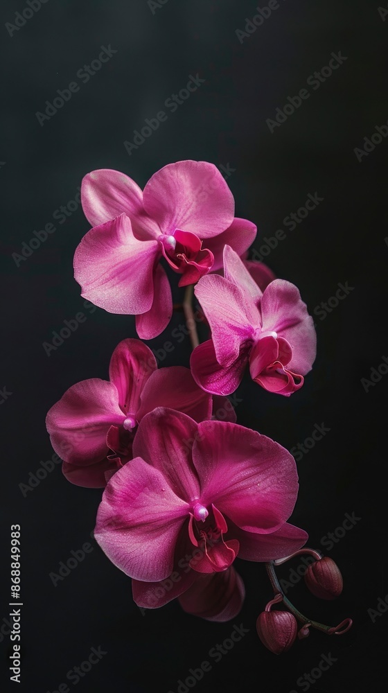 Orchid, Wallpaper 4k, Flowers image - generative ai Orchid, Wallpaper 4k, Flowers image - generative ai