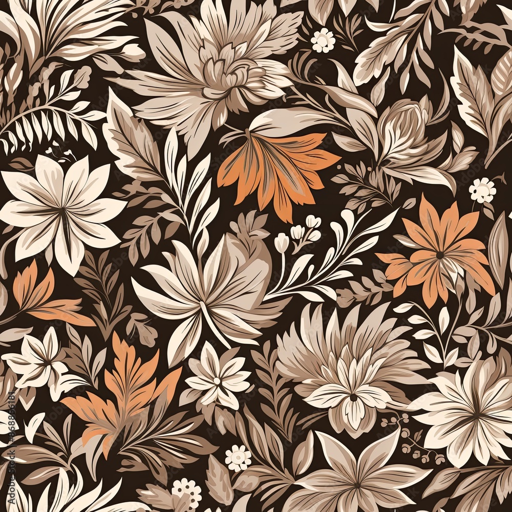 abstract seamless floral pattern abstract seamless floral pattern