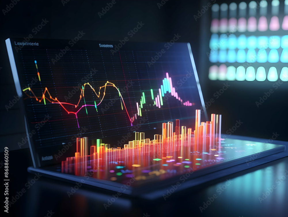 Financial data document, graph chart report statistic, marketing research development planning management, strategy analysis accounting, Financial business technology hologram concept. Financial data document, graph chart report statistic, marketing research development planning management, strategy analysis accounting, Financial business technology hologram concept.