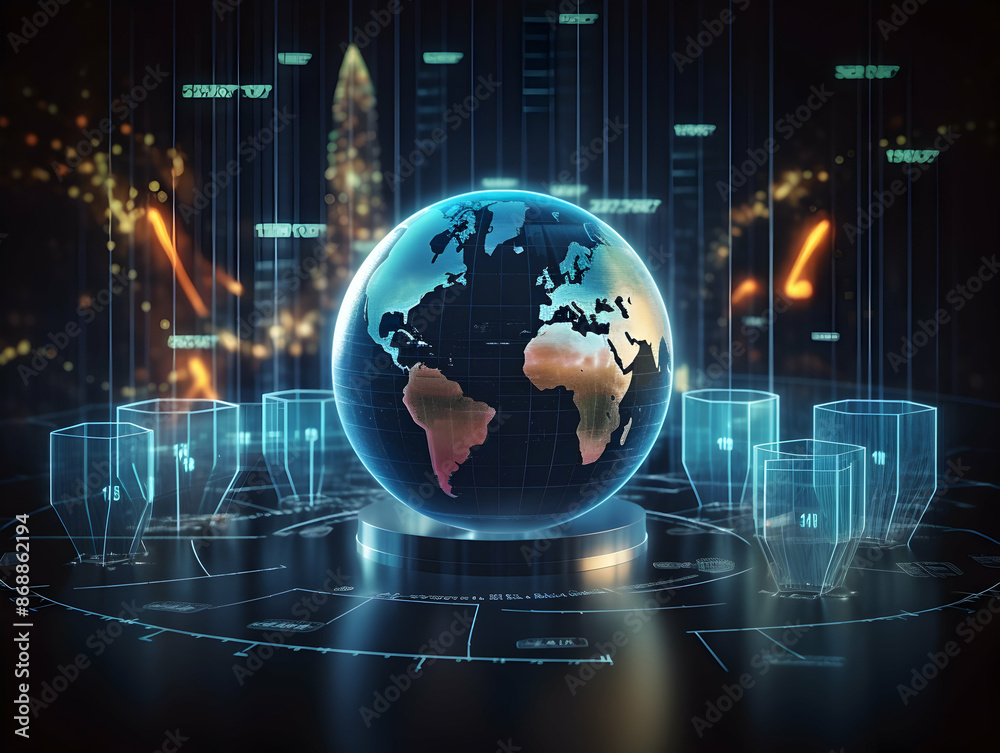 Financial data document, graph chart report statistic, marketing research development planning management, strategy analysis accounting, Financial business technology hologram concept. Financial data document, graph chart report statistic, marketing research development planning management, strategy analysis accounting, Financial business technology hologram concept.