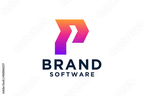 Free Download Letter P Logo Template Design - GFXLoad