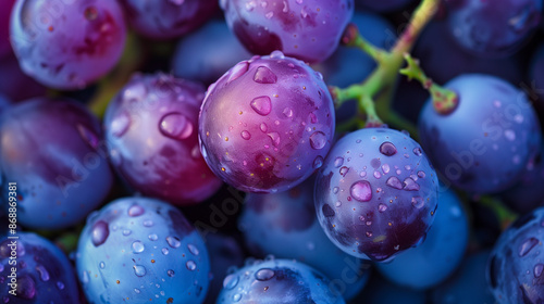 Wallpaper Mural fresh grapes  Torontodigital.ca