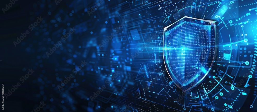 Digital Shield: A Symbol of Cyber Security Digital Shield: A Symbol of Cyber Security