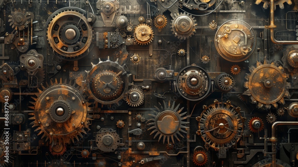 Explore the idea of time as a code to unlock hidden dimensions or secrets within the surreal landscape surrounding the clock.