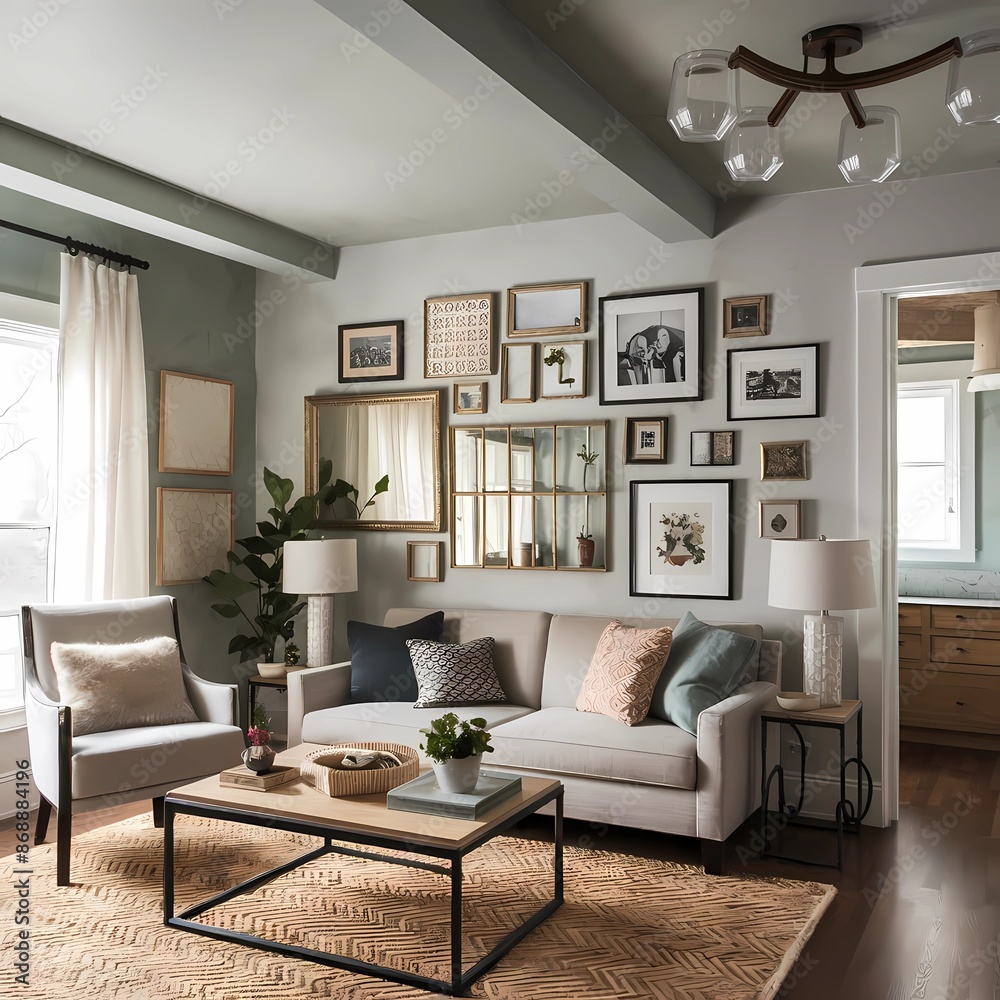 Fototapeta premium modern living room