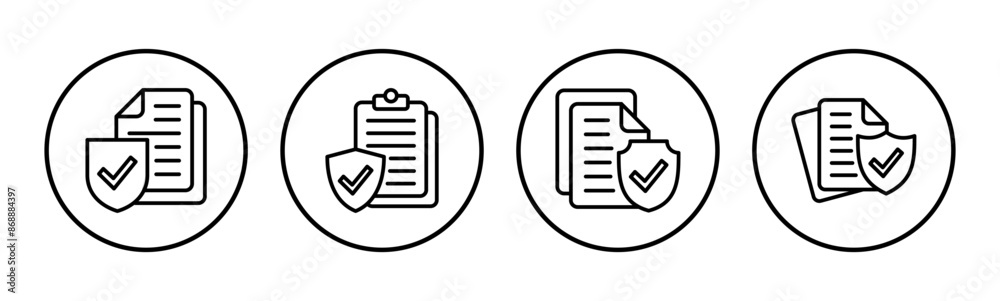 Insurance icon set. insurance symbol vector Insurance icon set. insurance symbol vector