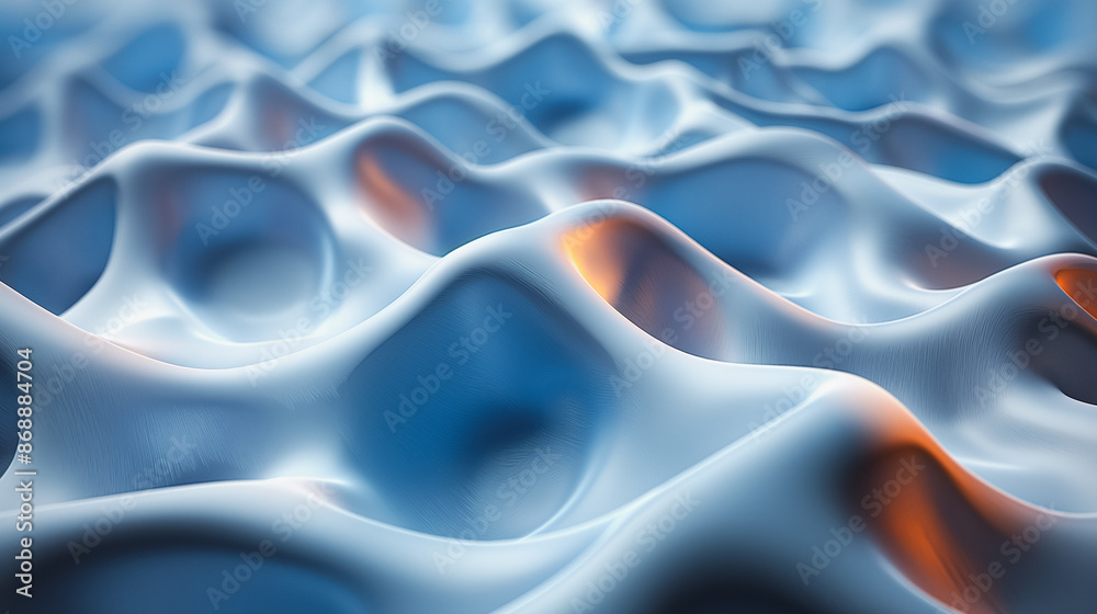 Obraz premium Develop a modern abstract background texture emphasizing depth through innovative 3D design.