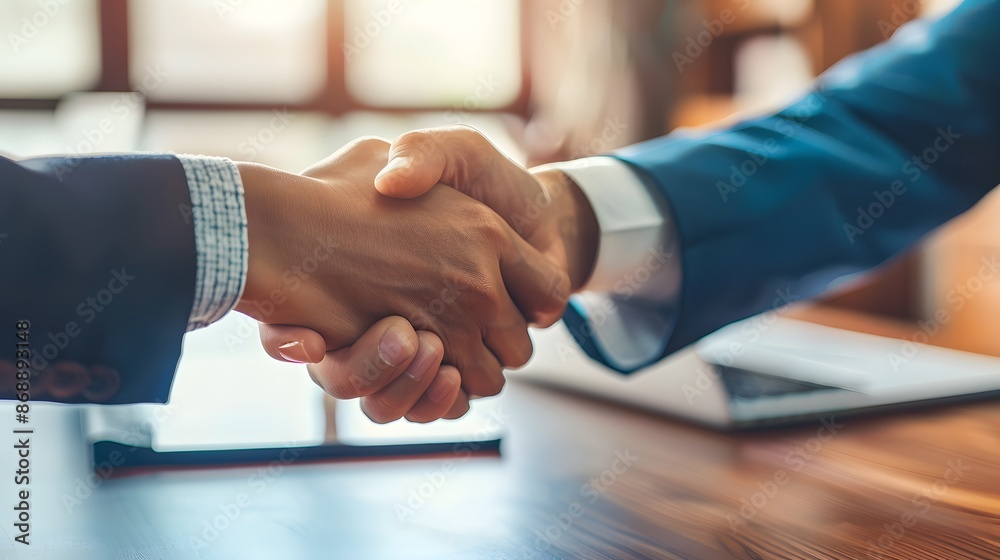 deal business with handshake deal business with handshake