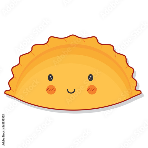 cute pastel snack pastry caron vector photo