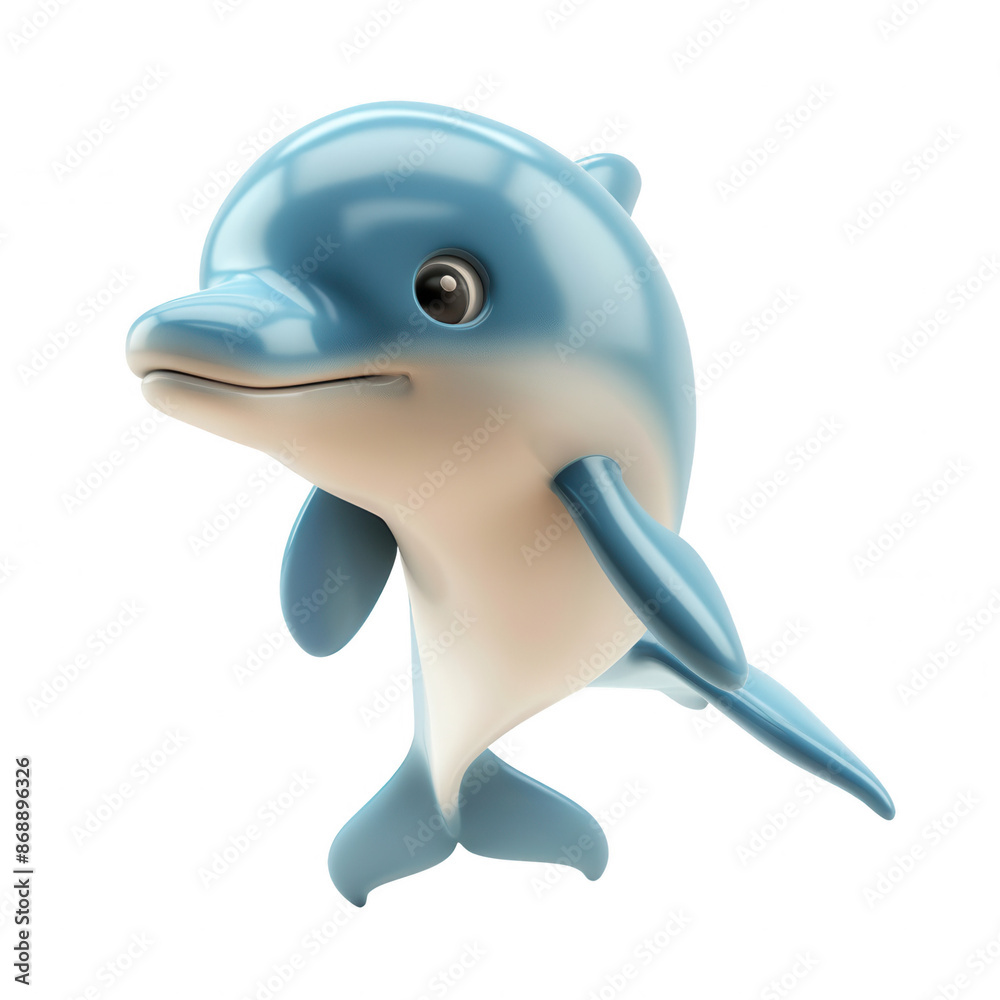 Friendly dolphin jumping, summer fun, 3D clay style, making a splash in the ocean of fun and excitement. Friendly dolphin jumping, summer fun, 3D clay style, making a splash in the ocean of fun and excitement.