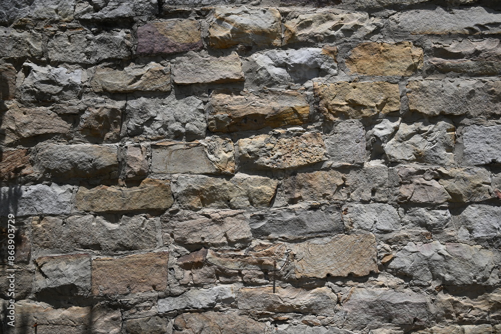 Fototapeta premium turn of the century masonry wall texture from 1896