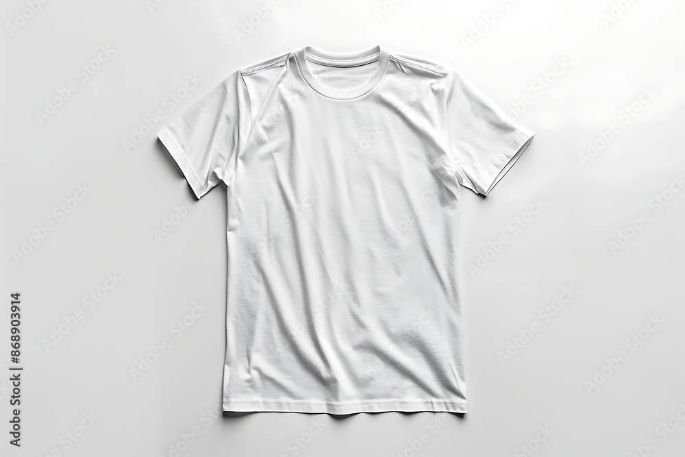 Blank white tshirt mockup on black background Blank white tshirt mockup on black background