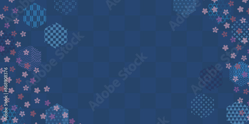 桜　春　和柄　背景