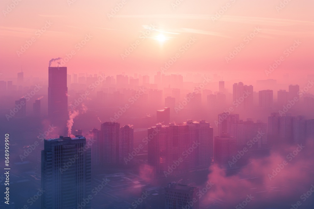 Fototapeta premium Air quality improvement