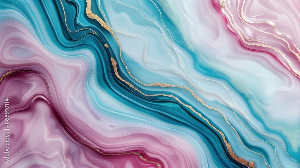 Vibrant abstract fluid art background Vibrant abstract fluid art background