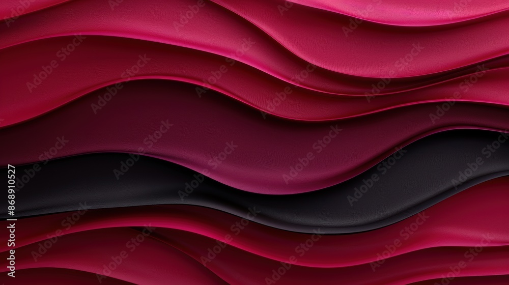 Obraz premium Vibrant abstract wavy background