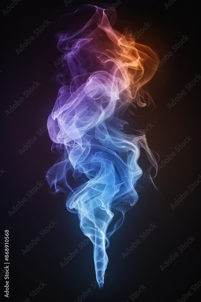 Vibrant Smoke Swirls Vibrant Smoke Swirls