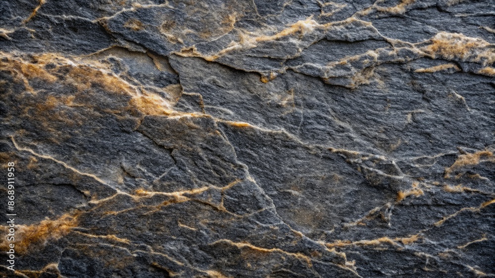 Textured slate rock surface close-up. Textured slate rock surface close-up.