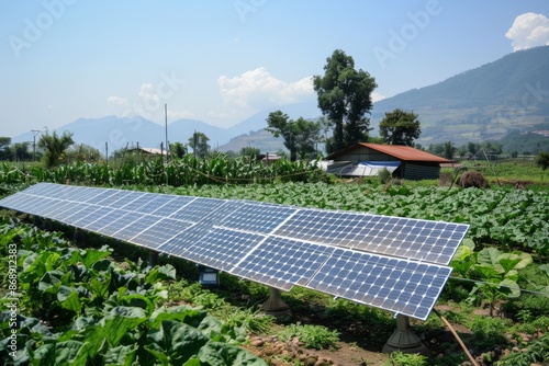 Solar water pumps for sustainable agriculture